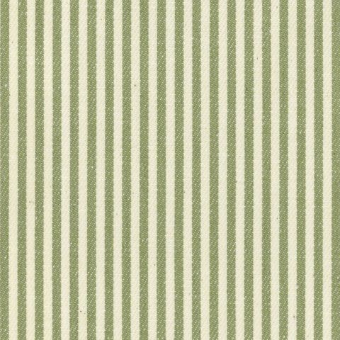 Candy Stripe Sage Upholstery Fabric