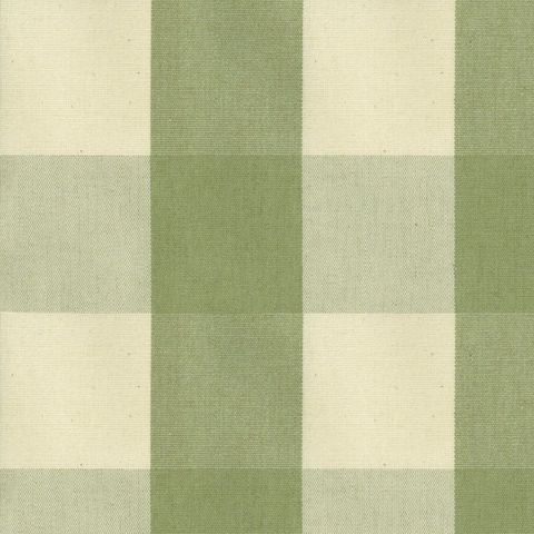 Avon Check Sage Upholstery Fabric