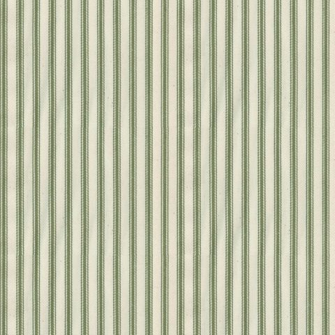 Ticking Stripe 1 Sage Upholstery Fabric