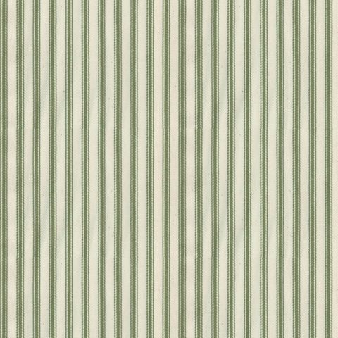 Ticking Stripe 1 Sage Upholstery Fabric