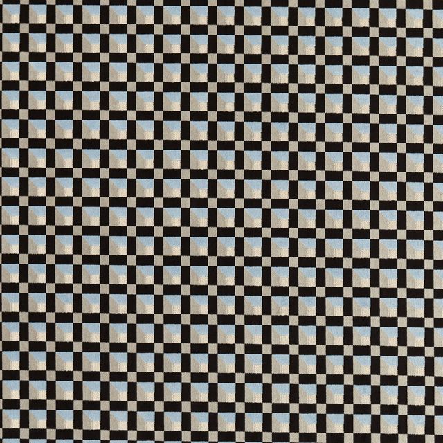 Harlequin Colour 3 Fabrics Blocks Cornflower/Black Earth/Sketched