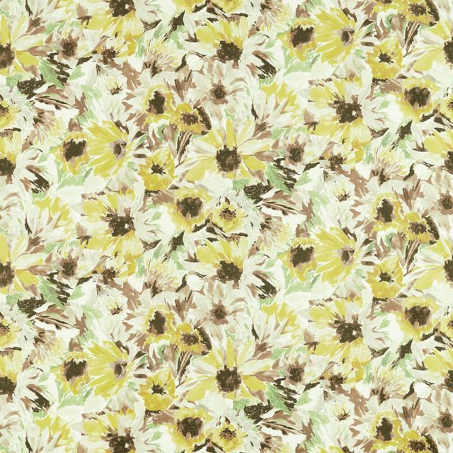 Harlequin Colour 2 Fabrics Helianthus Sunflower/Grass/Awakening