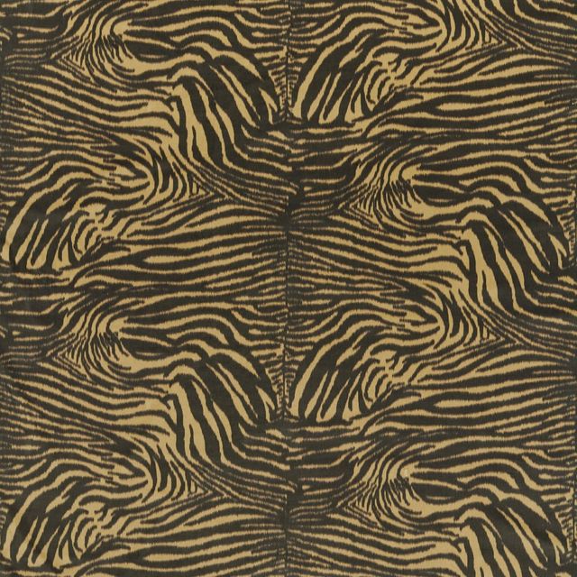 Equidae Black Earth/Brass Upholstery Fabric