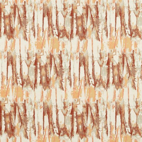 Eco Takara Baked Terracotta/Rust Voile Fabric