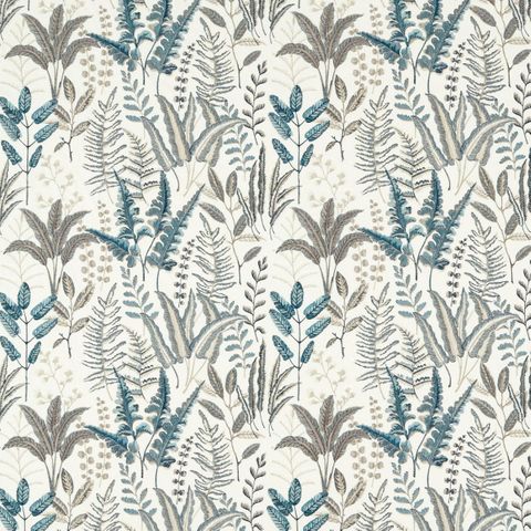 BRACKEN DENIM EMB Voile Fabric