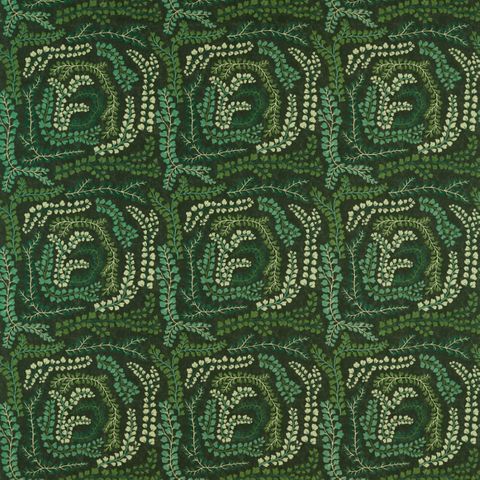 Fayola Fig Leaf/Clover/Succulent Upholstery Fabric