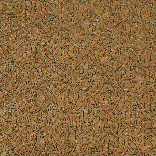 Clarke and Clarke Exotica 2 Fabric SELVA ANTIQUE/GOLD VELVET