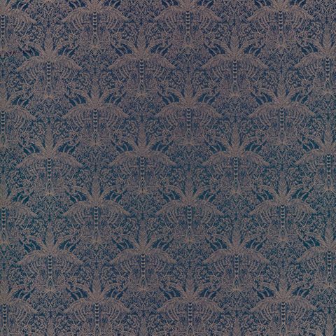 LEOPARDO MIDNIGHT/COPPER JACQUAR Upholstery Fabric