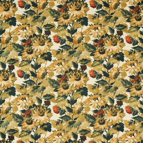 SUNFOREST OLIVE/RUSSET Upholstery Fabric