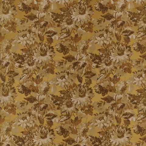 SUNFOREST OCHRE JACQUARD Voile Fabric