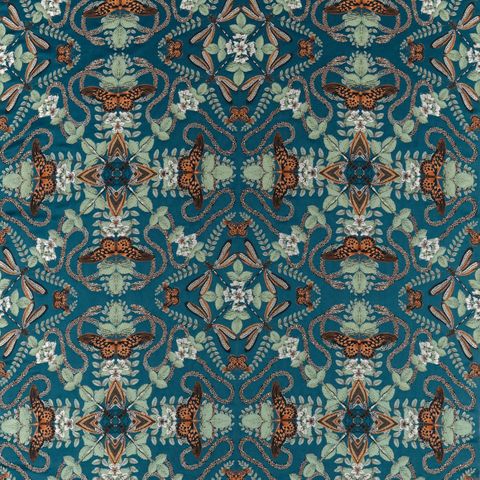 EMERALD FOREST MIDNIGHT JACQUARD