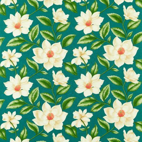 Grandiflora Emerald Upholstery Fabric