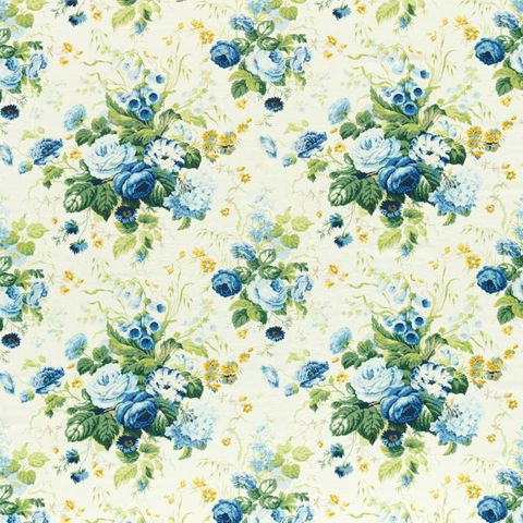 Stapleton Park French Blue Upholstery Fabric