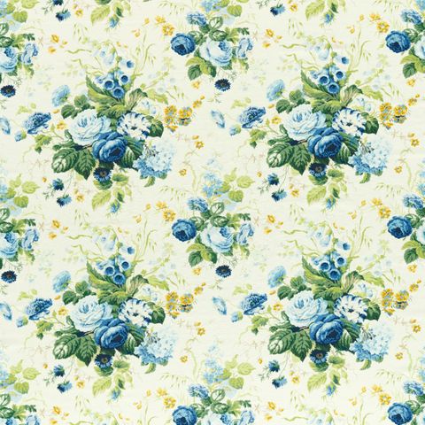 Stapleton Park French Blue Upholstery Fabric