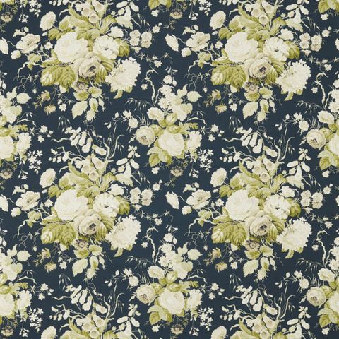 Stapleton Park Navy/Olive Upholstery Fabric