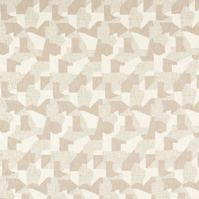 Clarke and Clarke Soren Fabric ESPEN NATURAL