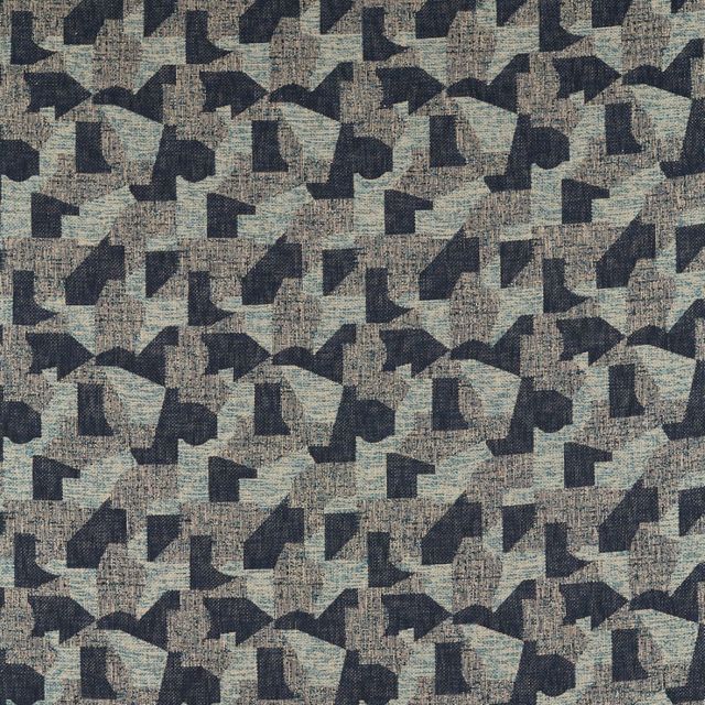 Clarke and Clarke Soren Fabric ESPEN PEACOCK
