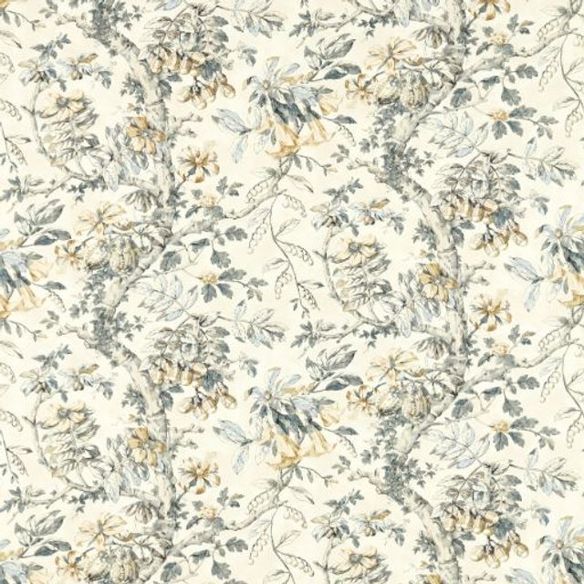 Zoffany Arcadian Thames Coromandel Print Empire Grey