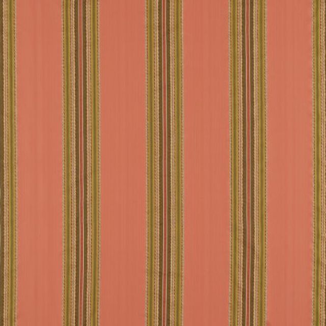 Zoffany Arcadian Thames Liser Stripe Venetian Red