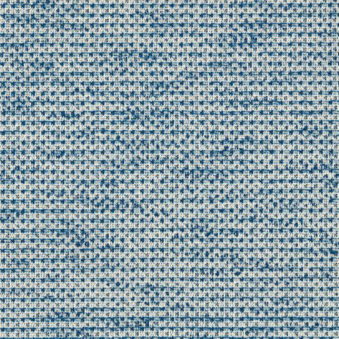 Aelius Indigo/Ivory Upholstery Fabric