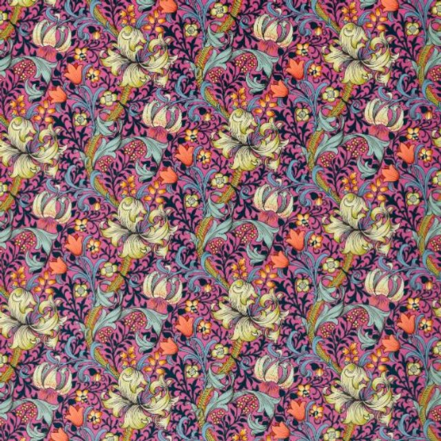 William Morris Bedford Park  Golden Lily Serotonin Pink