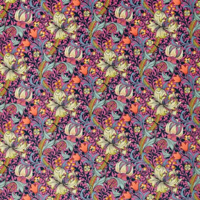 William Morris Bedford Park  Golden Lily Serotonin Pink