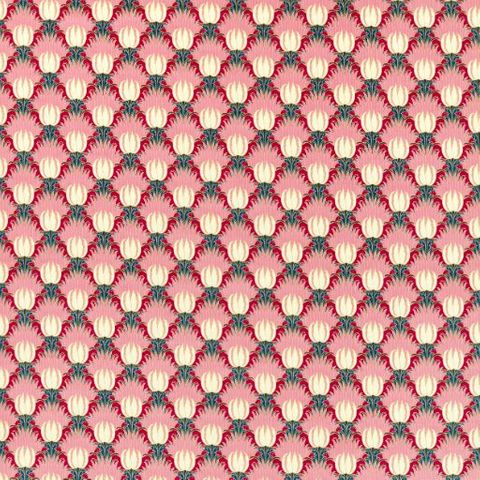 Tulip & Amaranth & Blush Upholstery Fabric
