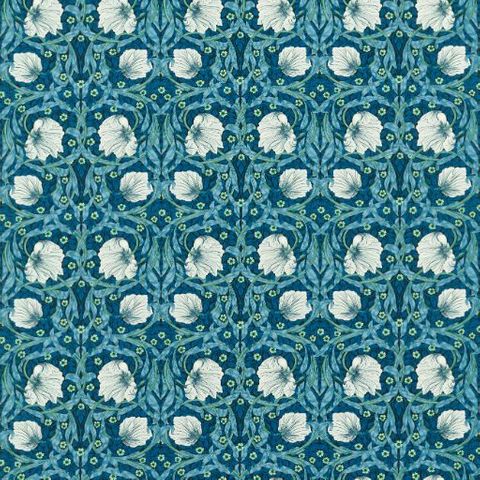 Pimpernel Midnight/Opal Upholstery Fabric