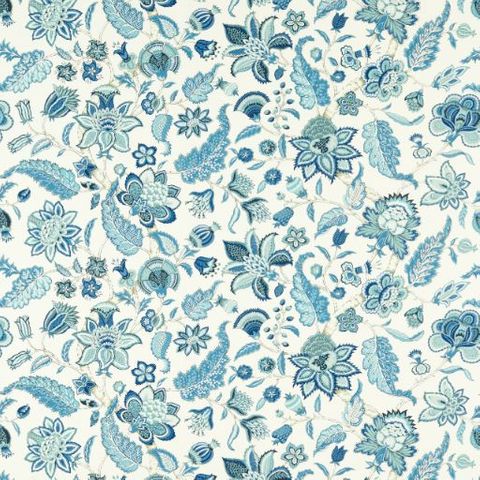 Newnham Courtney Indigo Upholstery Fabric