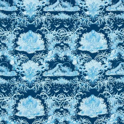 Monterey Bay Atlantic Voile Fabric