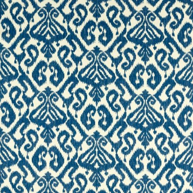 Sanderson Indoor Outdoor Prints Kasuri French Blue