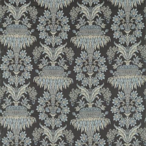 Long Gallery Brocade Quartz Grey/Rose Upholstery Fabric