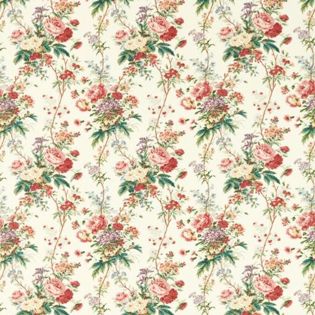 Sanderson Sanderson x Giles Deacon Lakeland Paradis Carmine Upholstery Fabric