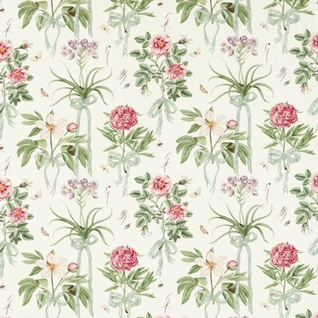 Sanderson Sanderson x Giles Deacon Cupids Beau Parchment/Madder Upholstery Fabric