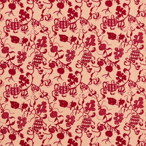 Mydsommer Pickings Conch/Madder Voile Fabric