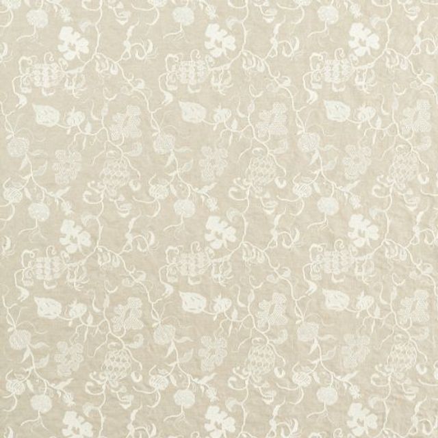 Sanderson Sanderson x Giles Deacon Mydsommer Pickings Linen/Chalk