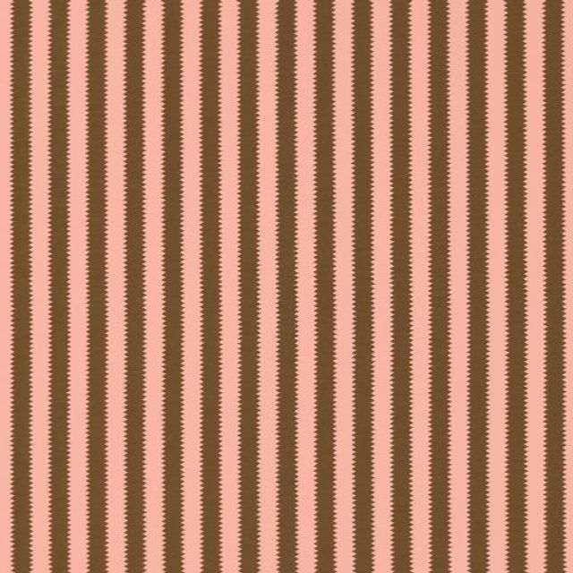 Sanderson Sanderson x Giles Deacon Regency Aperigon Putty/Walnut Upholstery Fabric