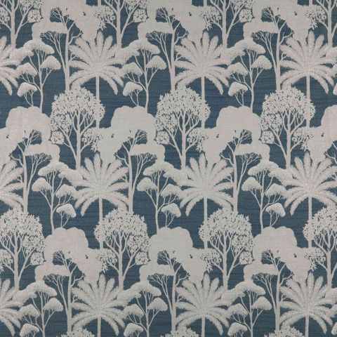 Mandrelle Indigo Voile Fabric