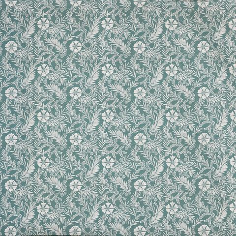 Cadogan Teal Voile Fabric