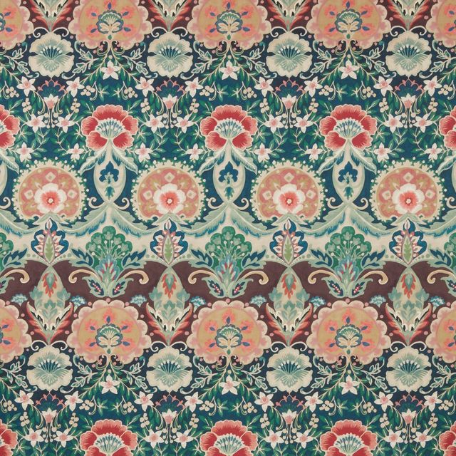 iLiv Babooshka Psychedelia Malachite Upholstery Fabric
