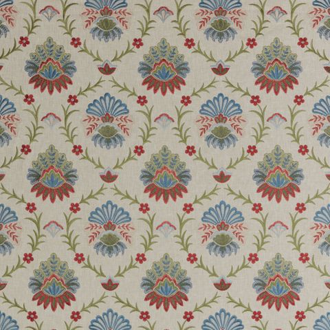 Amadore Poppy Voile Fabric