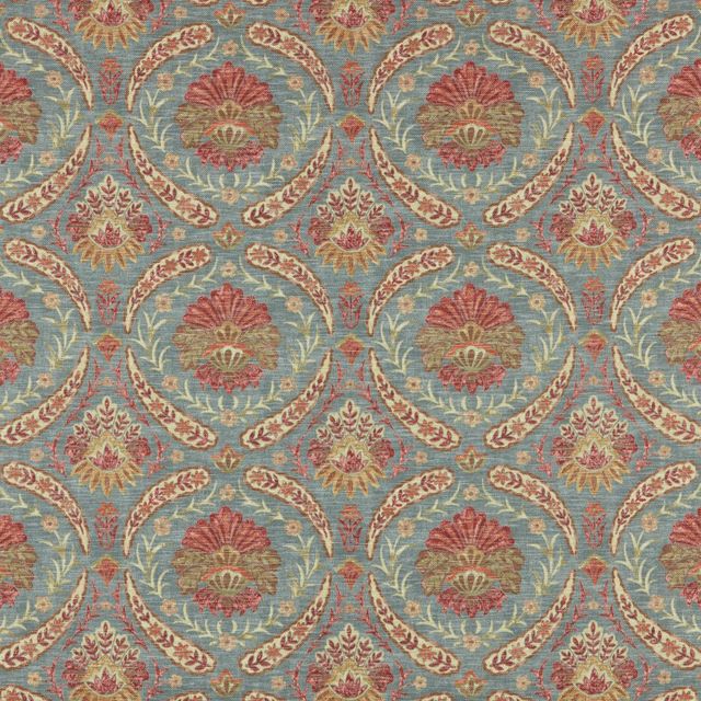 Lucerne Teal Upholstery Fabric