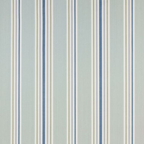 Maine Aqua Upholstery Fabric