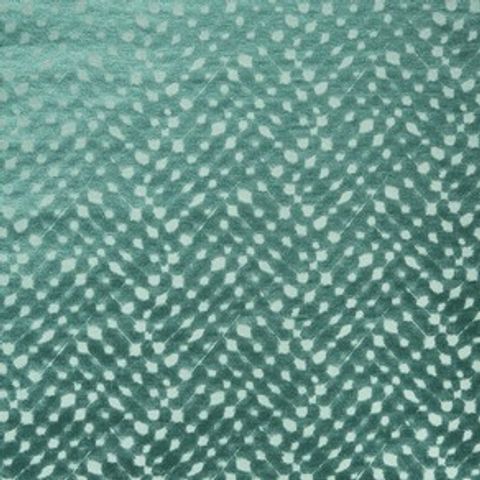 Magma Teal Voile Fabric