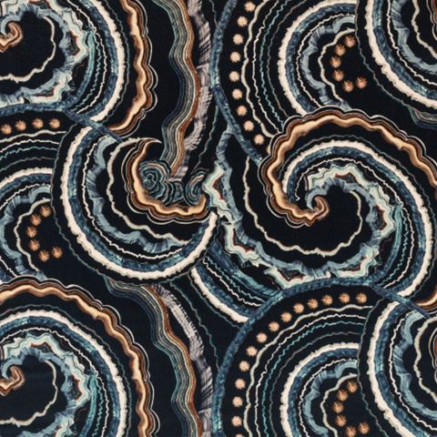 Fantasia Velvet Eclipse Upholstery Fabric