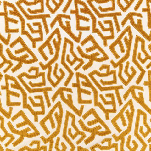 Arp Ochre Upholstery Fabric