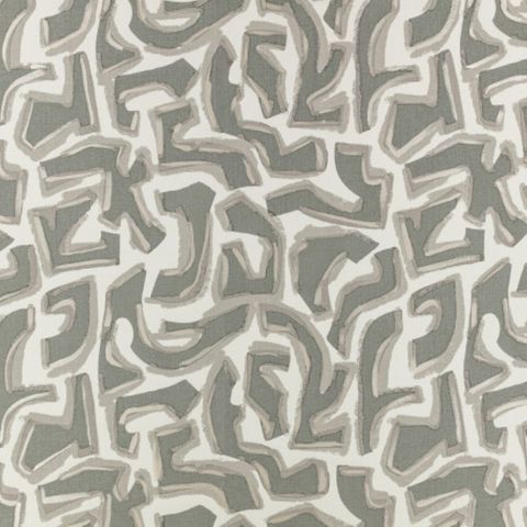 Zinc Textiles SALVADOR Sonhadoras Smoke Made To Measure Roman Blind