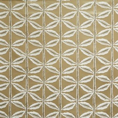 Palm Ochre Voile Fabric