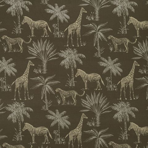 Safari Truffle Voile Fabric