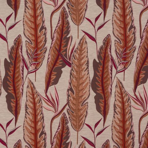 Brodsworth Burnt Orange Voile Fabric